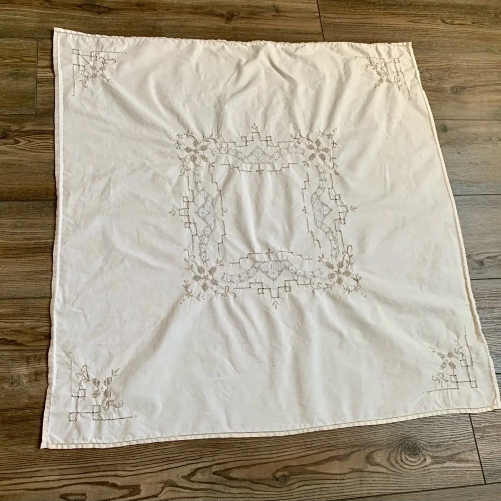 Vintage table cloths